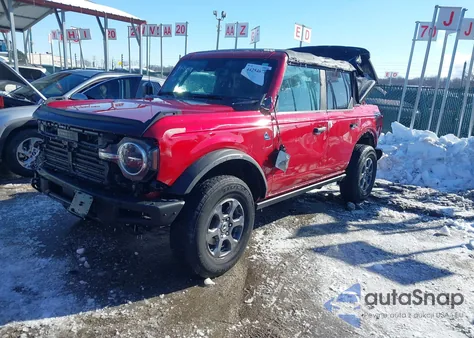 2021 Ford Bronco Black Diamond from USA, damaged, VIN 1FMEE5BP1MLB00283